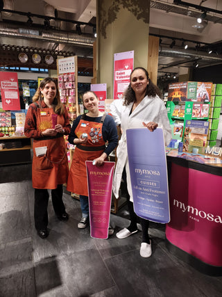 Mymosa avec l'équipe nature et découverte nature et découverte