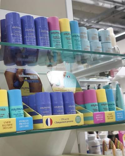 Gamme Mymosa en rayon parapharmacie